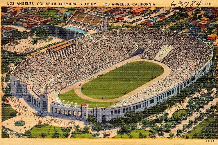 tsx pix 2022-601 la coliseum 1932 postcard 750